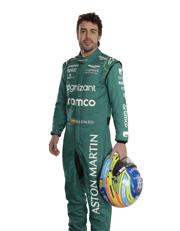 2023 Fernando Alonso Aston Martin F1 Race Suit REPLICA - Image 2